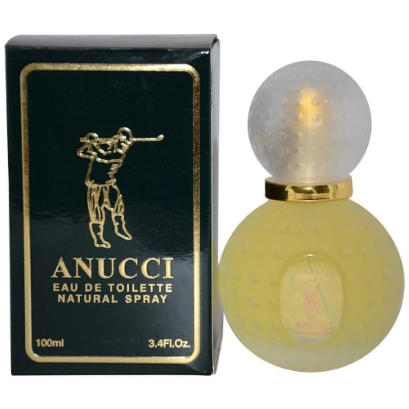 Anucci Eau de Toilette Spray for Men, 3.4 Ounce - Image 1
